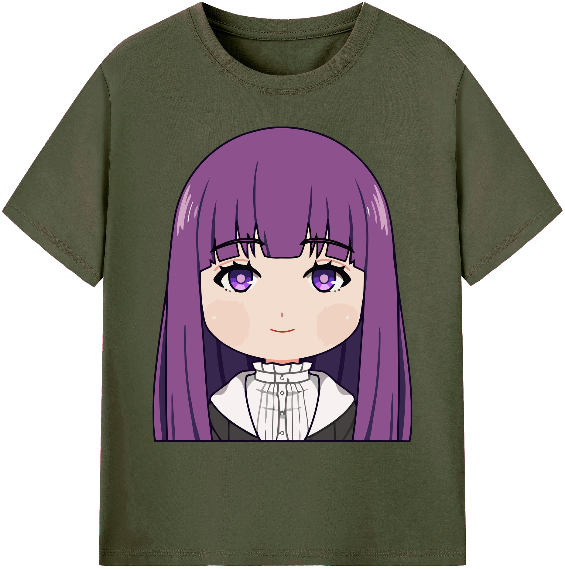 （画像用） 葬送のフリーレン Frieren 綿100％ メンズ半袖Tシャツ｜肌触りやわらか＆通気性